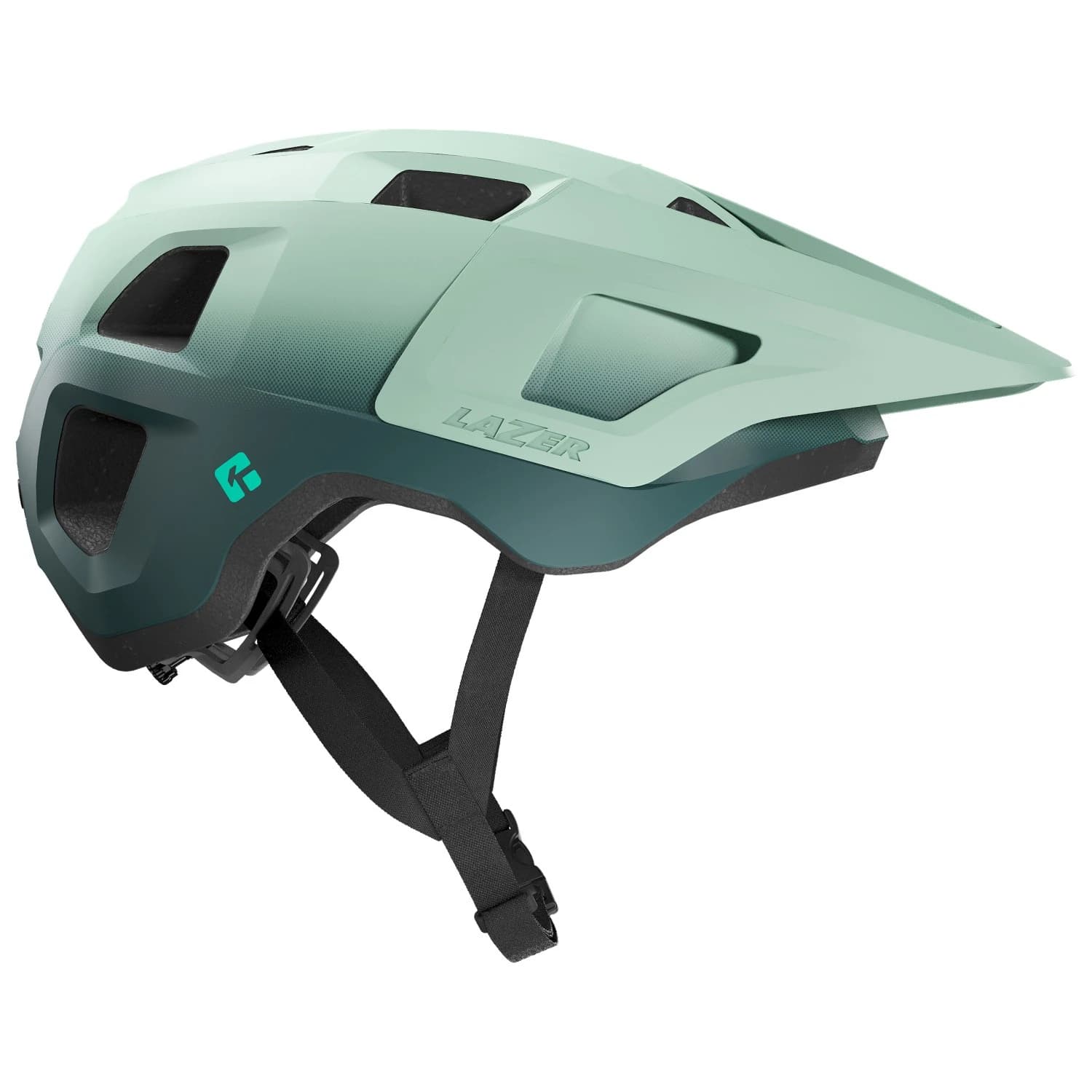 Каска за планинско колоездене Lazer Finch KinetiCore Bike helmet - Matte Mint Green