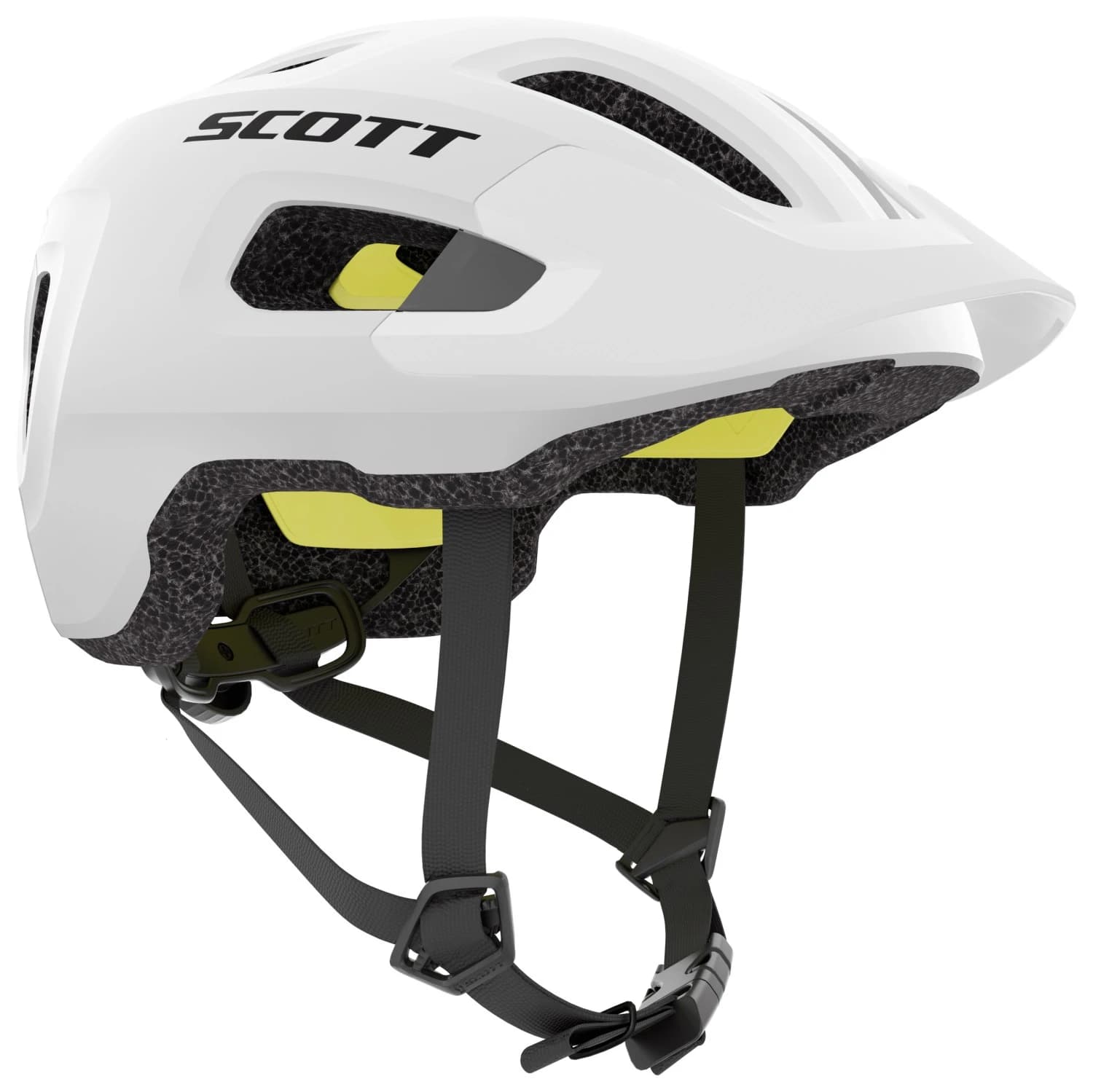 Детска каска за планинско колоездене Scott Kid's Helmet Supra Mips (CE) Bike helmet - White Matt