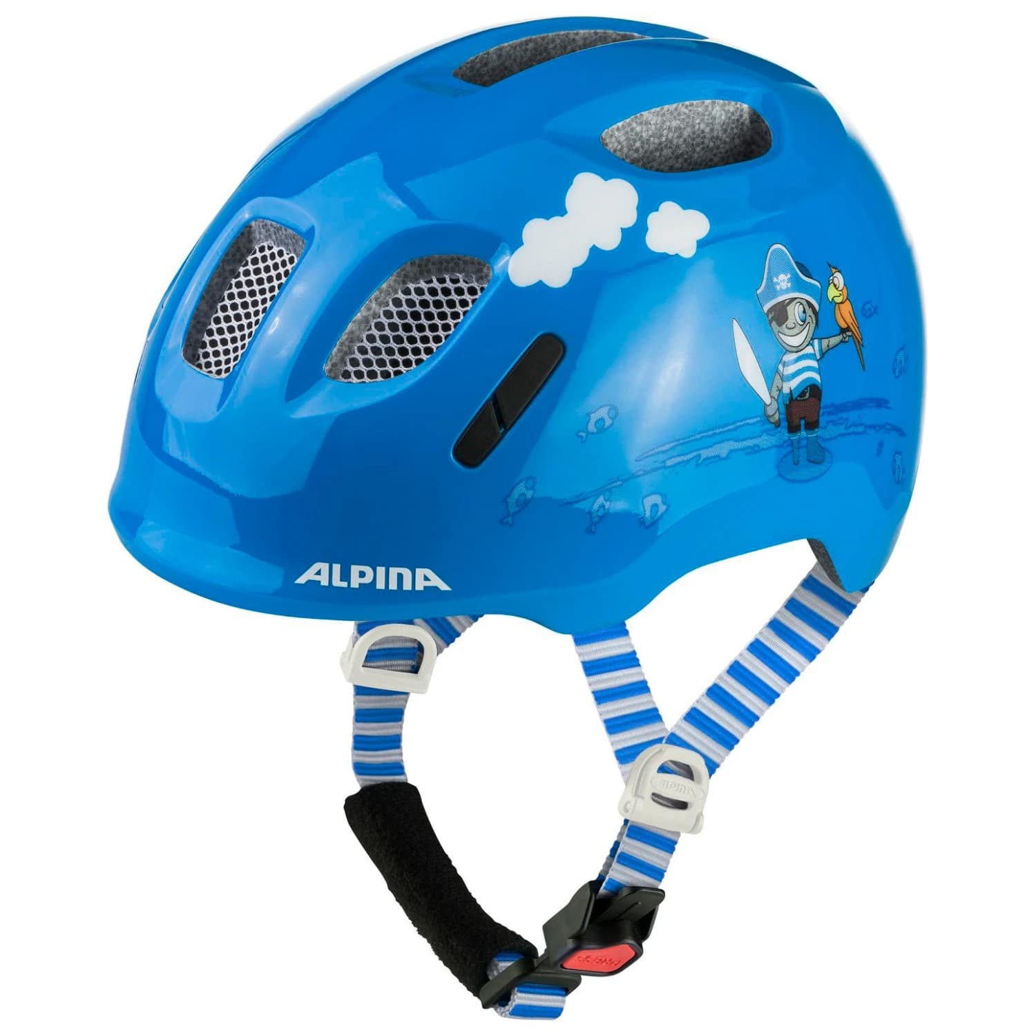 Детска каска за велосипед Alpina Kid's Ximo 2 Bike helmet - Ahoi Gloss
