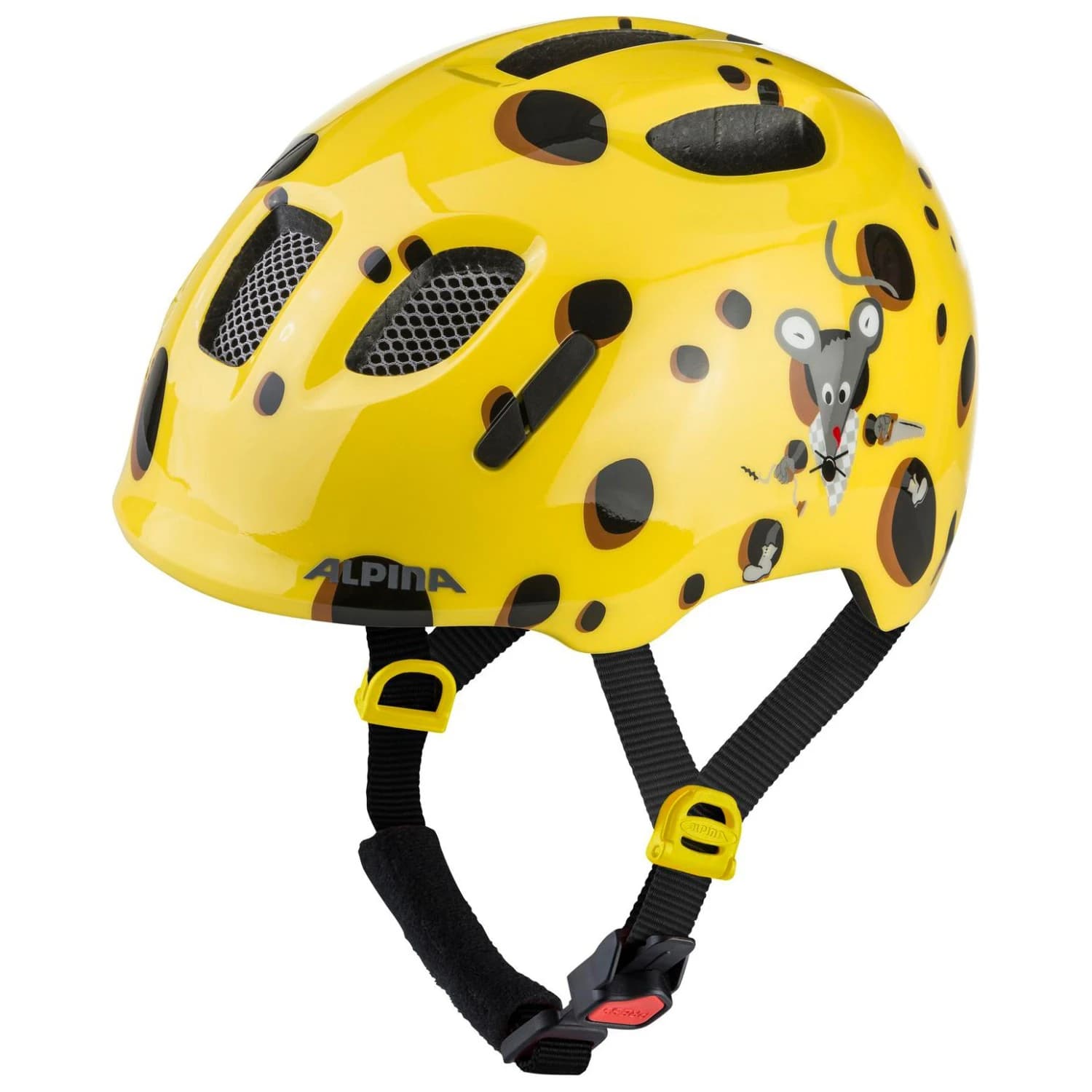 Детска каска за велосипед Alpina Kid's Ximo 2 Bike helmet - Yellow Gouda Gloss