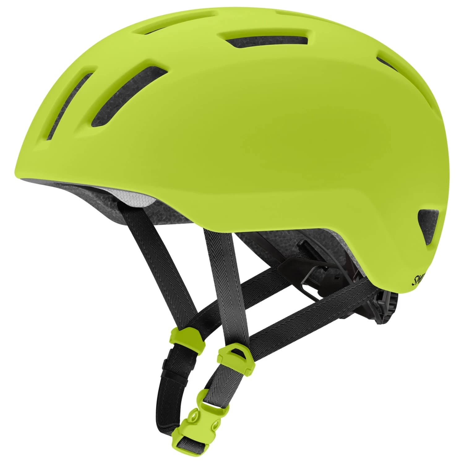 Детска каска за велосипед Smith Kid's Transit Mips Bike helmet - Matte 'Lectric Lime