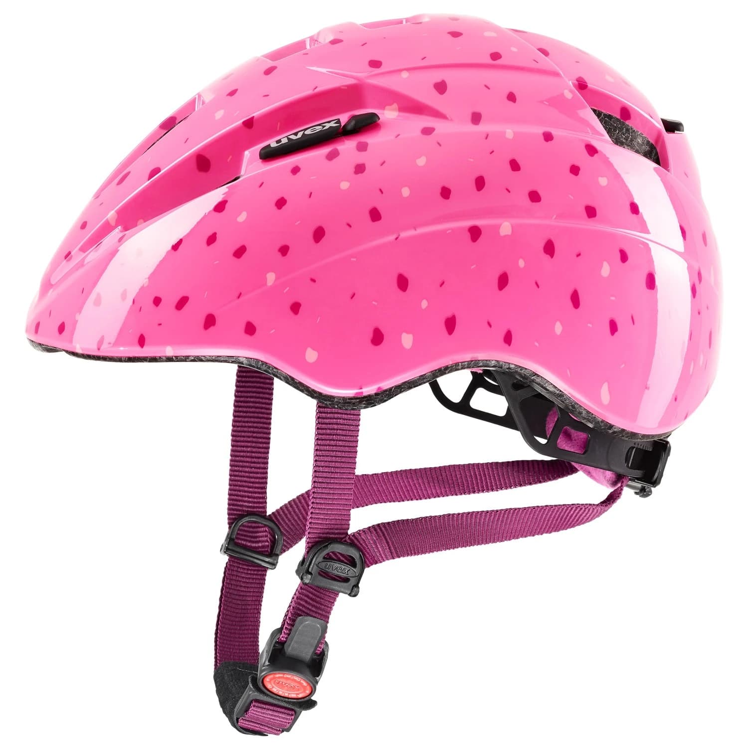 Детска каска за планинско колоездене Uvex Kid 2 Bike helmet - Pink Confetti