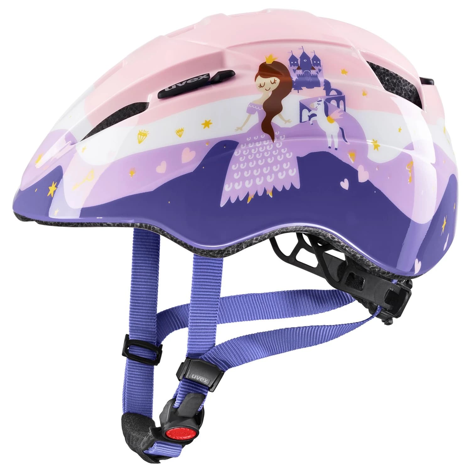 Детска каска за планинско колоездене Uvex Kid 2 Bike helmet - Princess