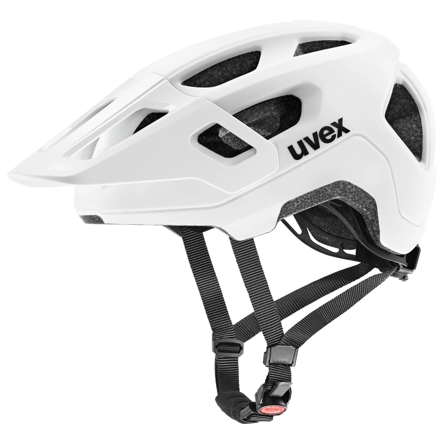 Детска каска за планинско колоездене Uvex Kid's React Jr. Bike helmet - White Matt