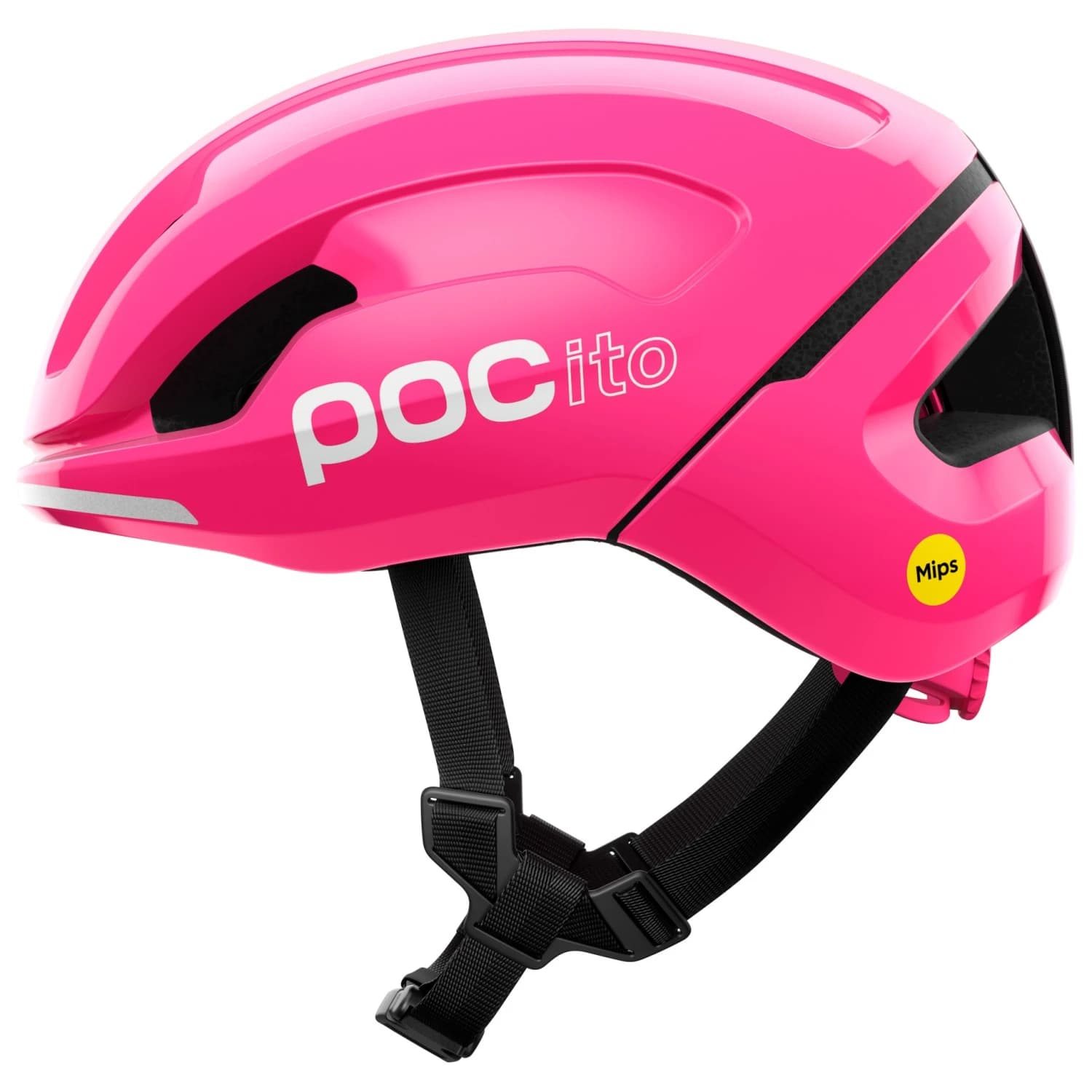 Каска за шосейно колоездене Poc Pocito Omne Mips Bike helmet - Fluorescent Pink