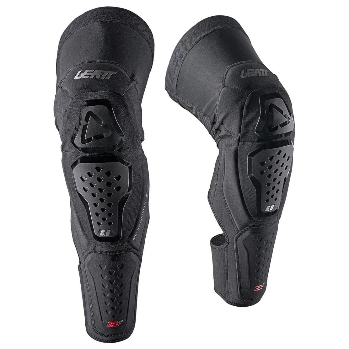 Мъжки протектор за колене Leatt Knee Guard 6.0 Evo Ext Protector - Black