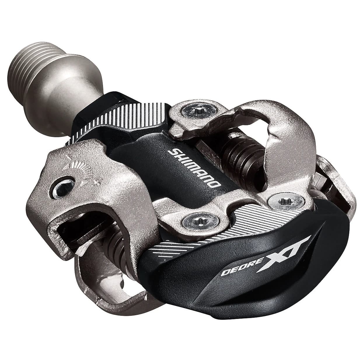 Педали с автомат Shimano Pedal PD-M8100 DEORE XT MTB SPD ohne Reflektor Clipless pedals - Black