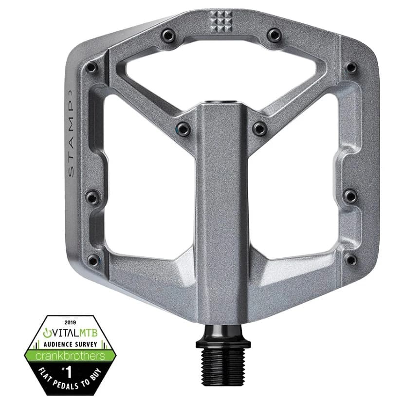 Платформен педал Crankbrothers Stamp 3 Magnesium Platform pedals - Grey