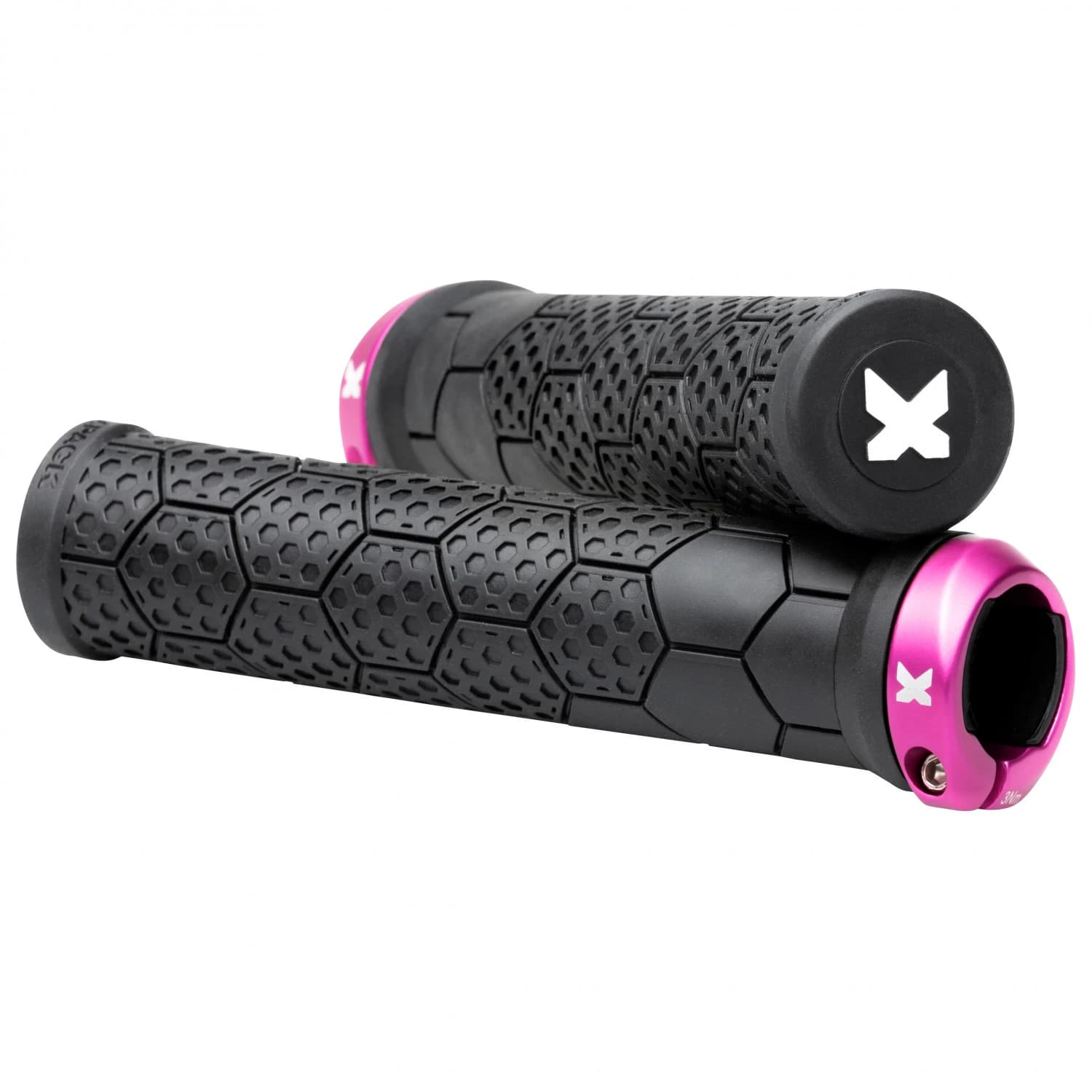 Грипове за кормило Sixpack racing Z-Trix AL Bike grips - Black / Pink