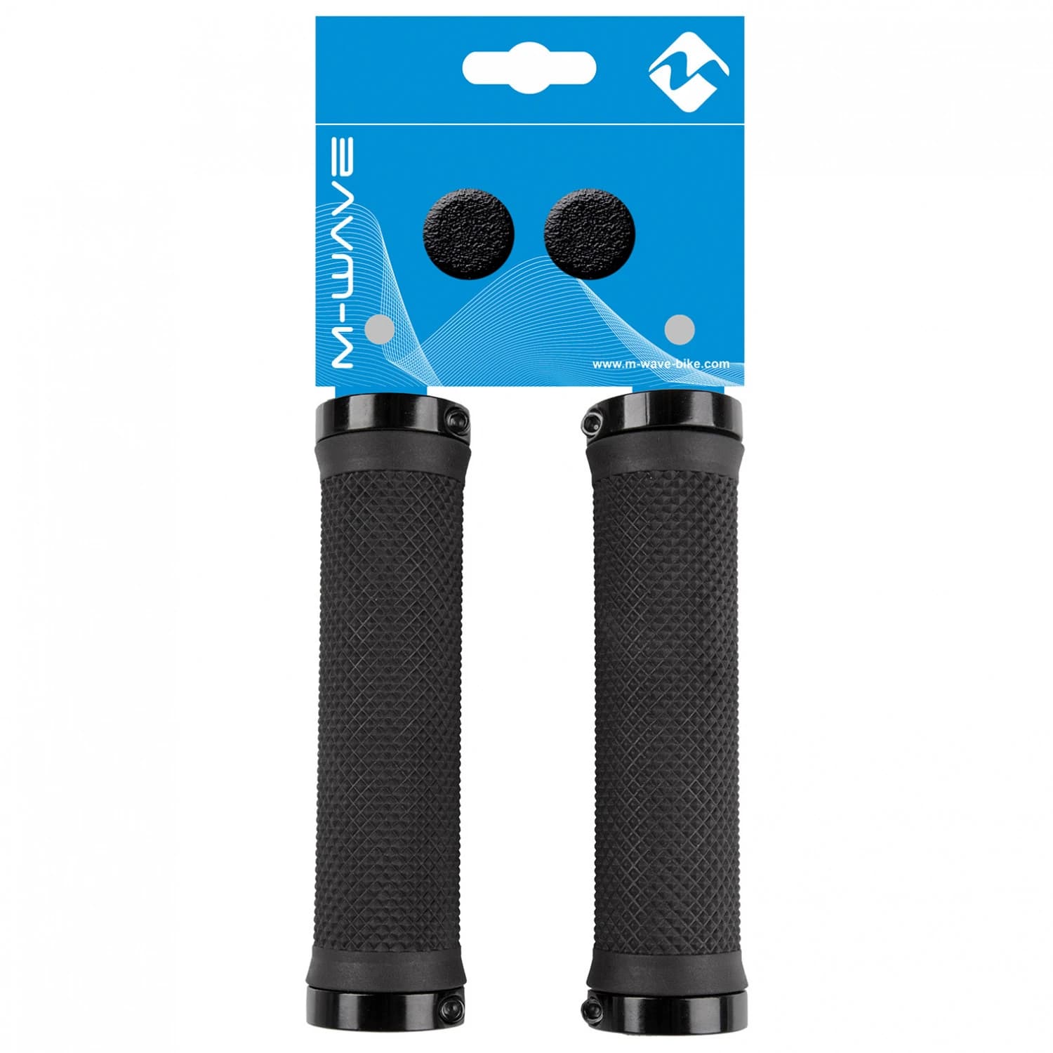 Грипове за кормило M-wave Cloud Slick Fix Bike grips - Black