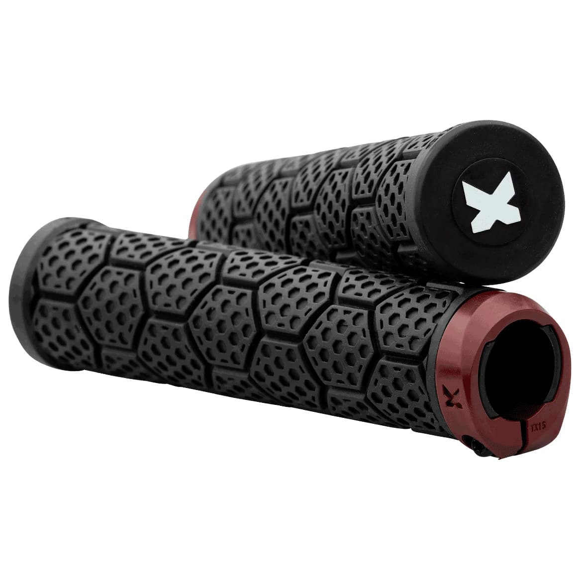 Грипове за кормило Sixpack racing D-Trix PA Bike grips - Red Velvet