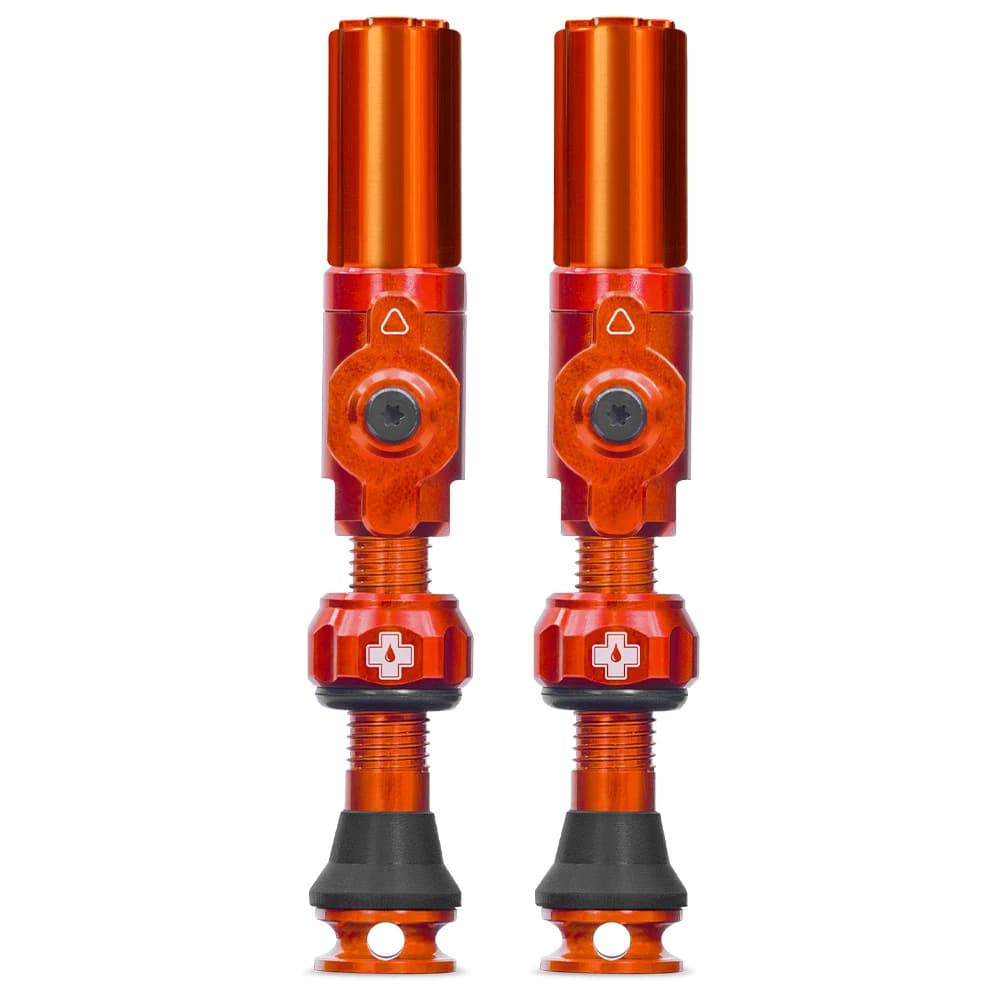 Аксесоар за безкамерен гума Muc Off Tubeless Valves Big Bore Hybrid Bicycle valve - Orange