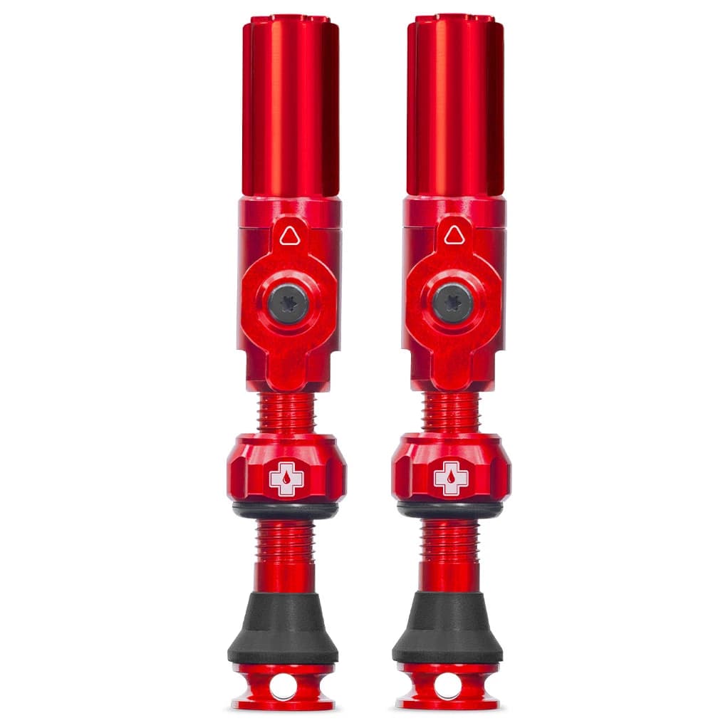 Аксесоар за безкамерен гума Muc Off Tubeless Valves Big Bore Hybrid Bicycle valve - Red