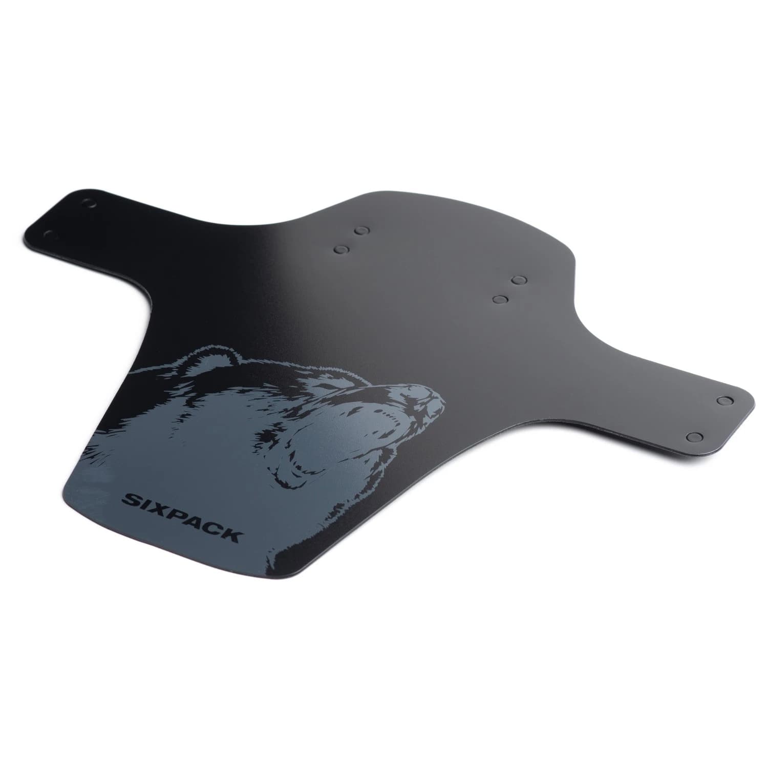 Калник Sixpack racing Mud:Fender Mud guard - Black / Grizzly Design