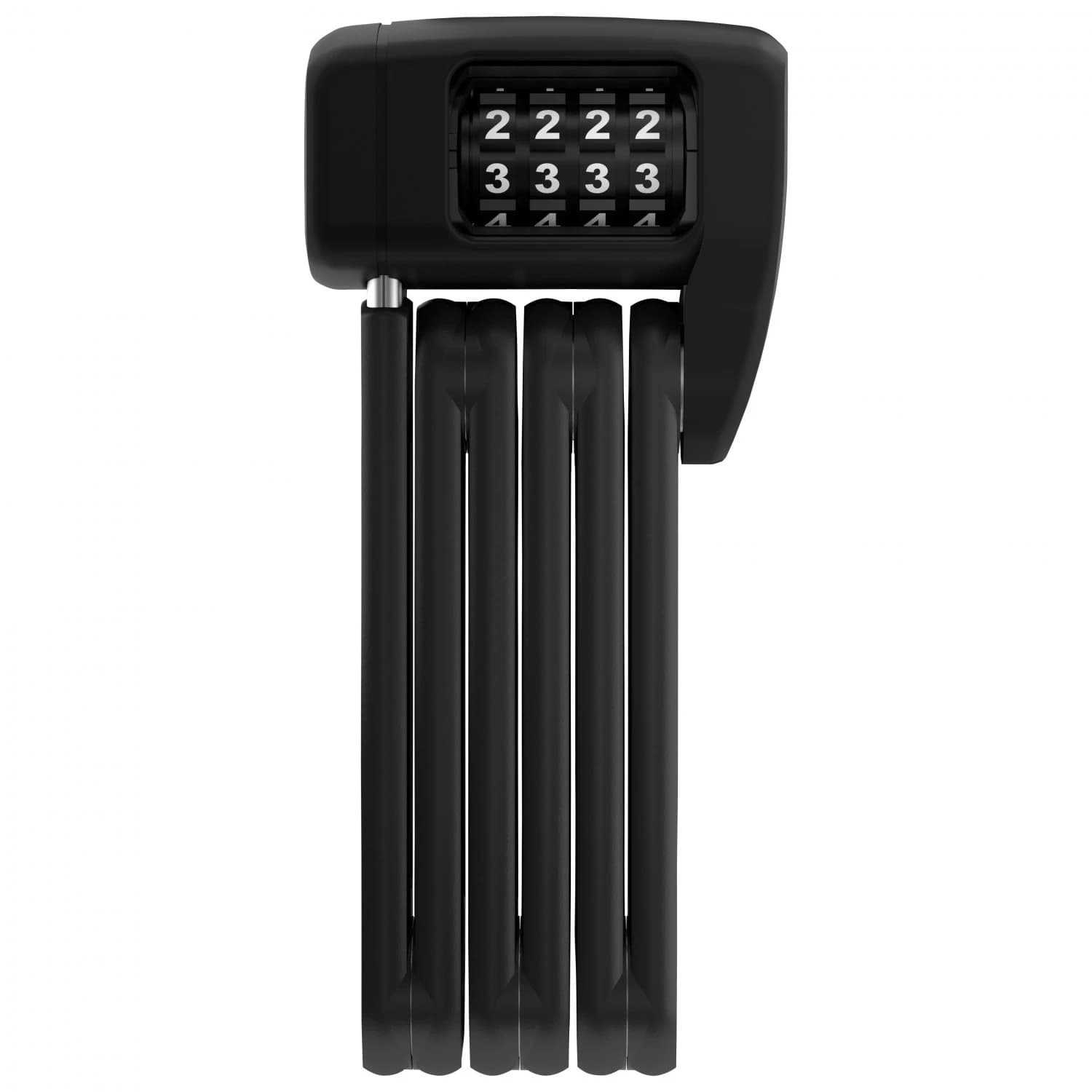 Сгъваем катинар Abus Bordo Lite 6055C Mini Combo Bike lock - Black