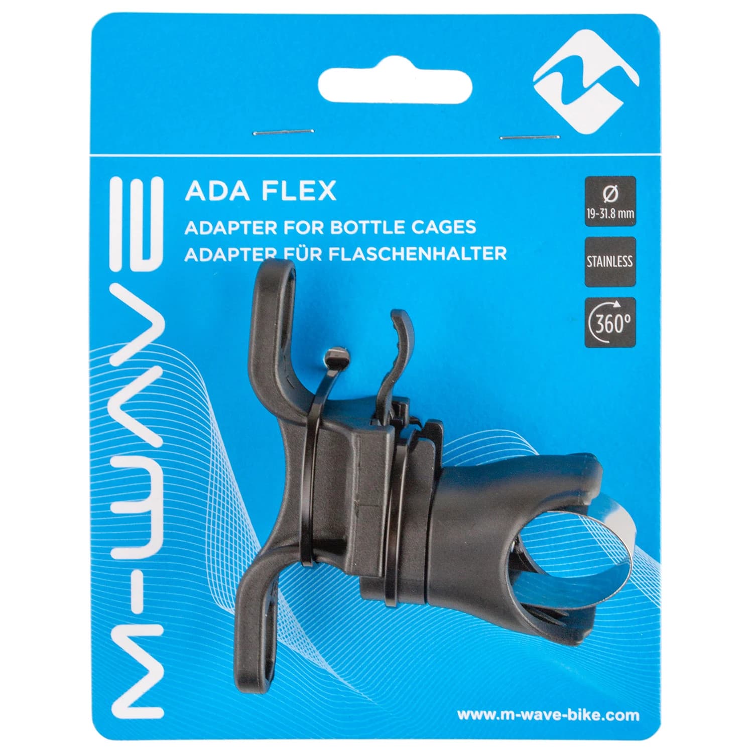 Поставка за бутилка M-wave Ada Flex Adapter Bottle holders - Black