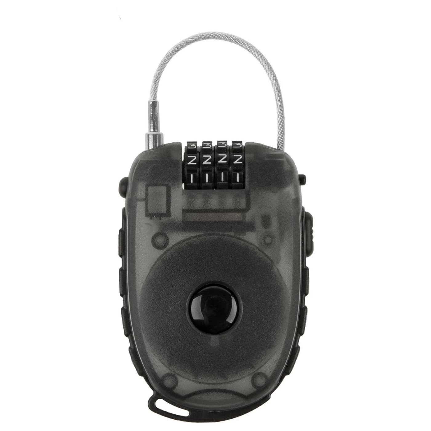 Кабелен катинар M-wave Lock'n'Roll D 24.9 Aufroll-Zahlenschloss Bike lock - Black