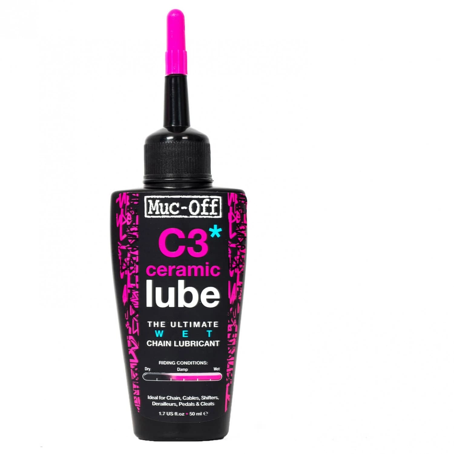 Смазка Muc off C3 Wet Ceramic Lube - Pink