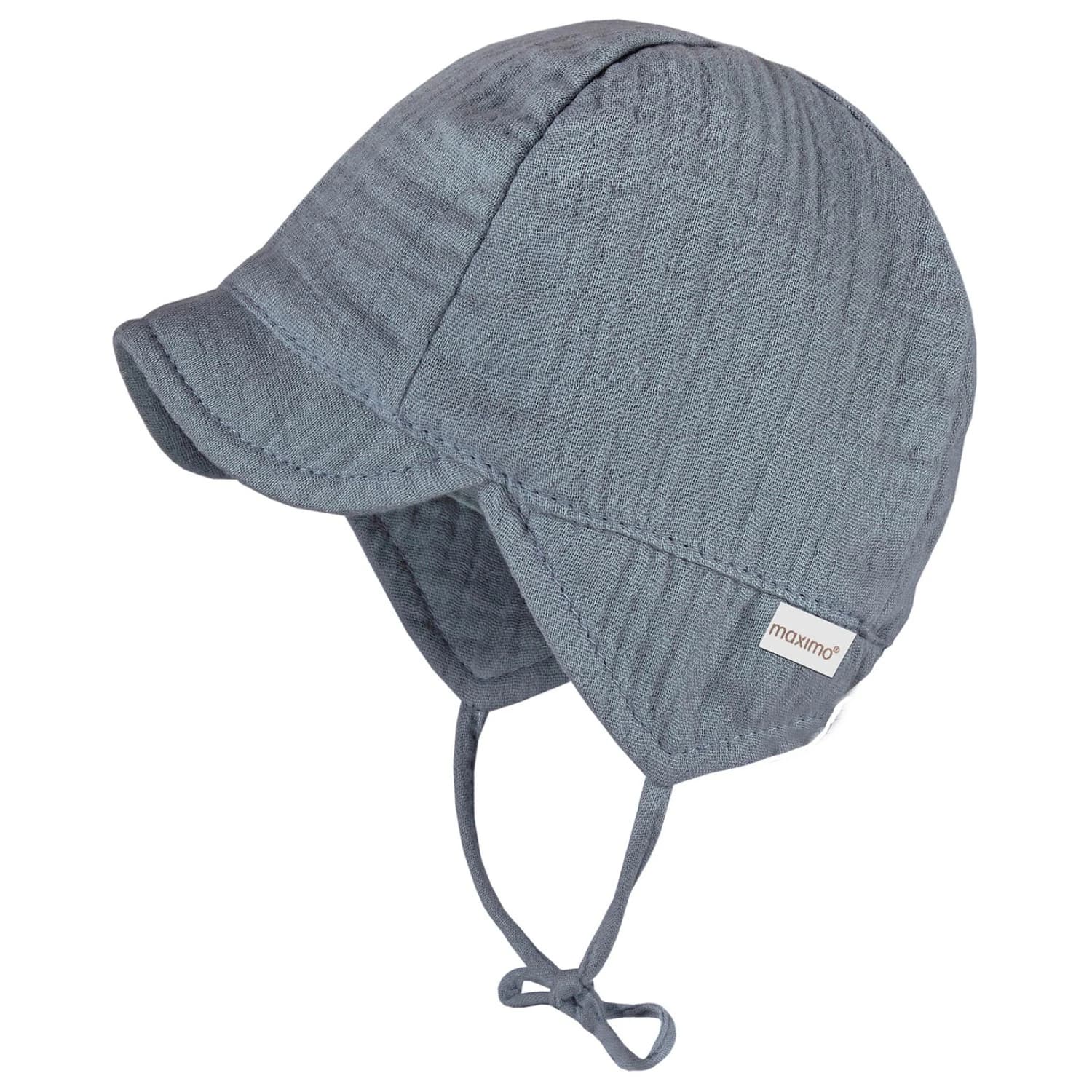 Шапка с козирка maximo Baby's Schildmütze m. Ohrenschutz Cap - Flint Stone