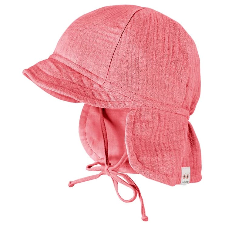 Детска шапка с козирка maximo Kid's Mini Schildmütze Musselin Cap - Foxglove