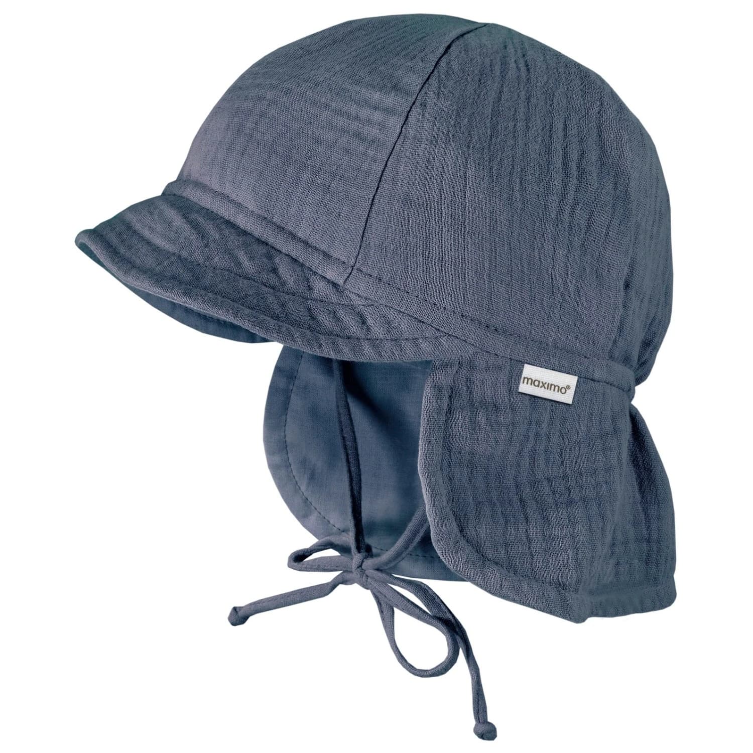 Детска шапка с козирка maximo Kid's Mini Schildmütze Musselin Cap - Flint Stone