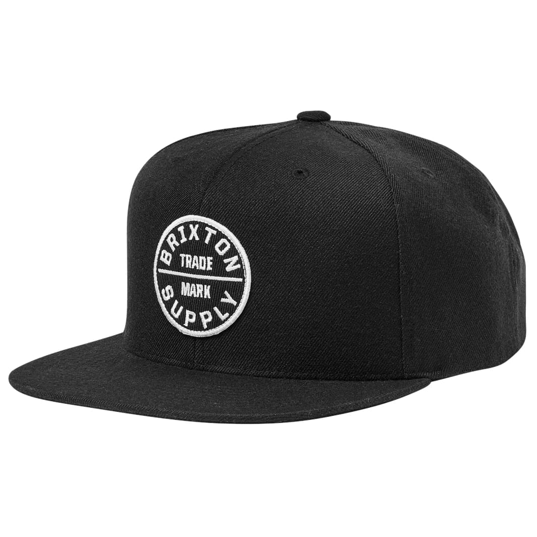 Мъжка шапка с козирка Brixton Oath III Snapback Cap - Black