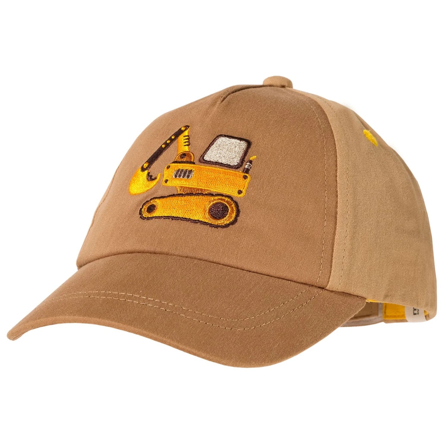 Детска шапка с козирка maximo Kid's Mini Boy Cap Digger Klettverschluß Cap - Dune