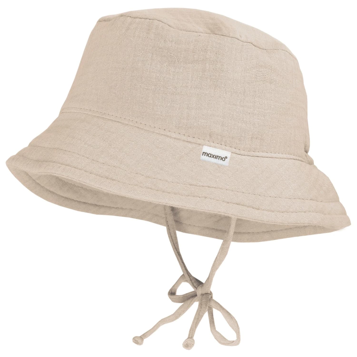 Детска шапка maximo Kid's Mini Hut Band Musselin Futter Hat - Beige Melange
