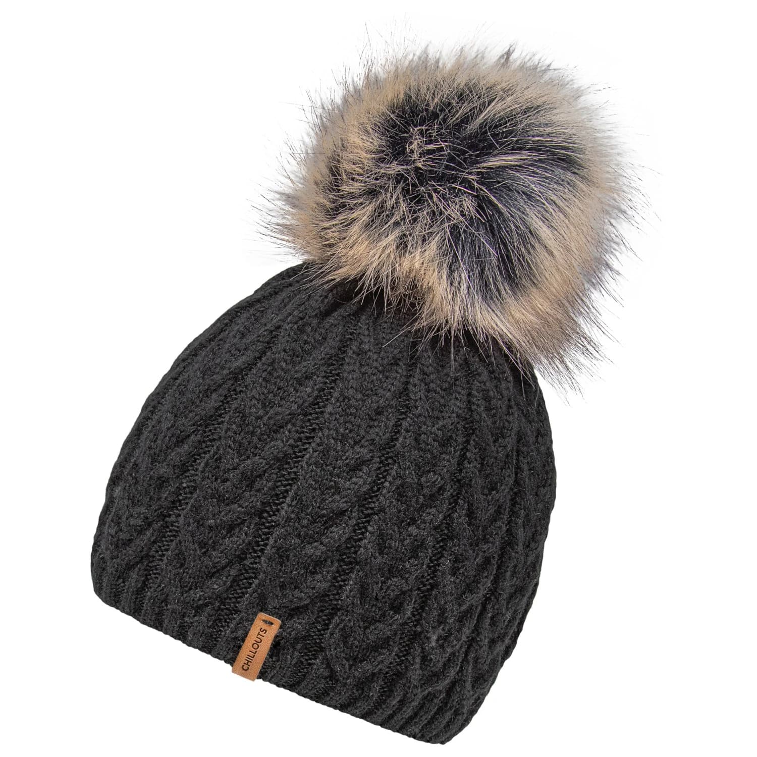 Дамска зимна шапка (beanie) Chillouts Women's Tabea Hat Beanie - Black