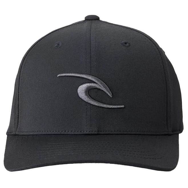 Мъжка шапка с козирка Rip curl Tepan 2.0 Flexfit Cap - Black