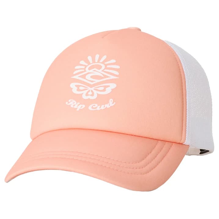 Дамска шапка с козирка Rip curl Women's Classic Surf Icon Trucker Cap - Bright Peach