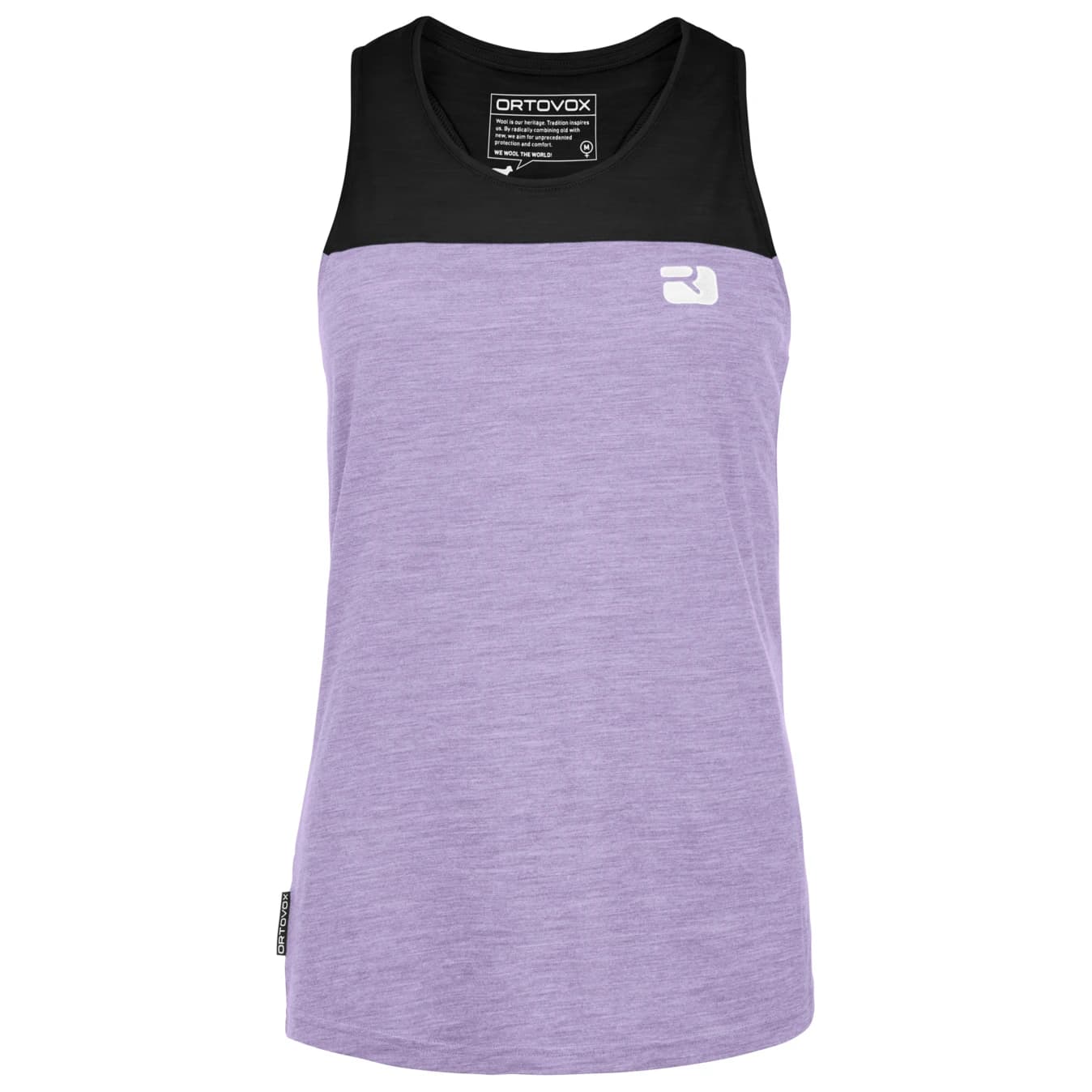 Дамски потник с широка презрамка Ortovox Women's 150 Cool Logo Top Tank top - Black Raven II