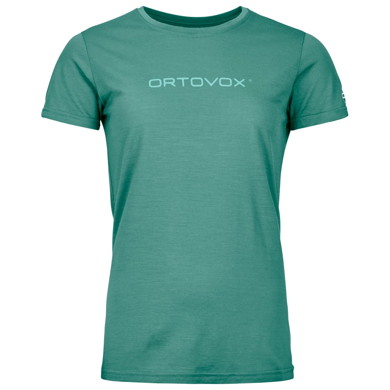 Дамска мериносова блуза Ortovox Women's 150 Cool Brand T-Shirt Merino shirt - Arctic Grey