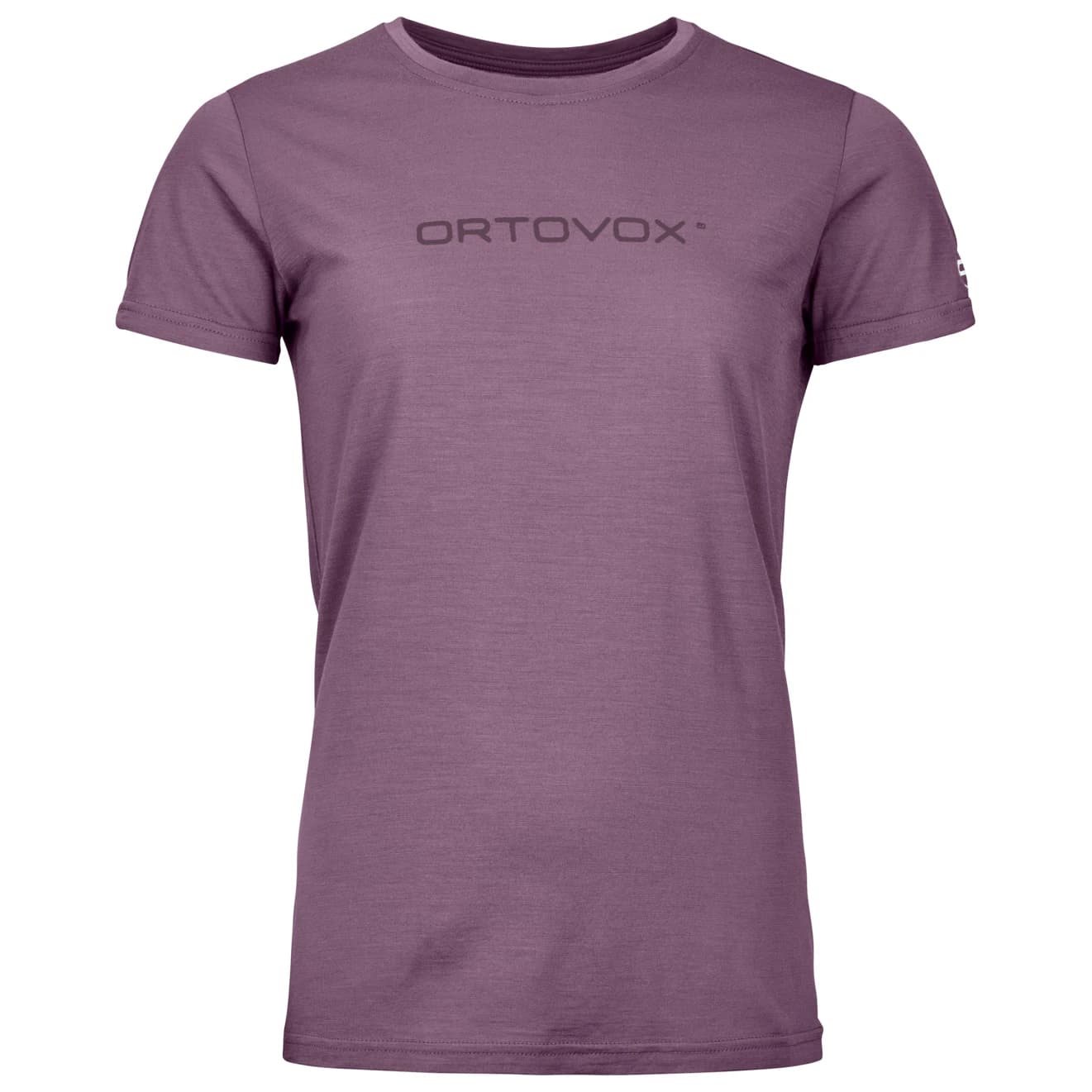 Дамска мериносова блуза Ortovox Women's 150 Cool Brand T-Shirt Merino shirt - Wild Berry