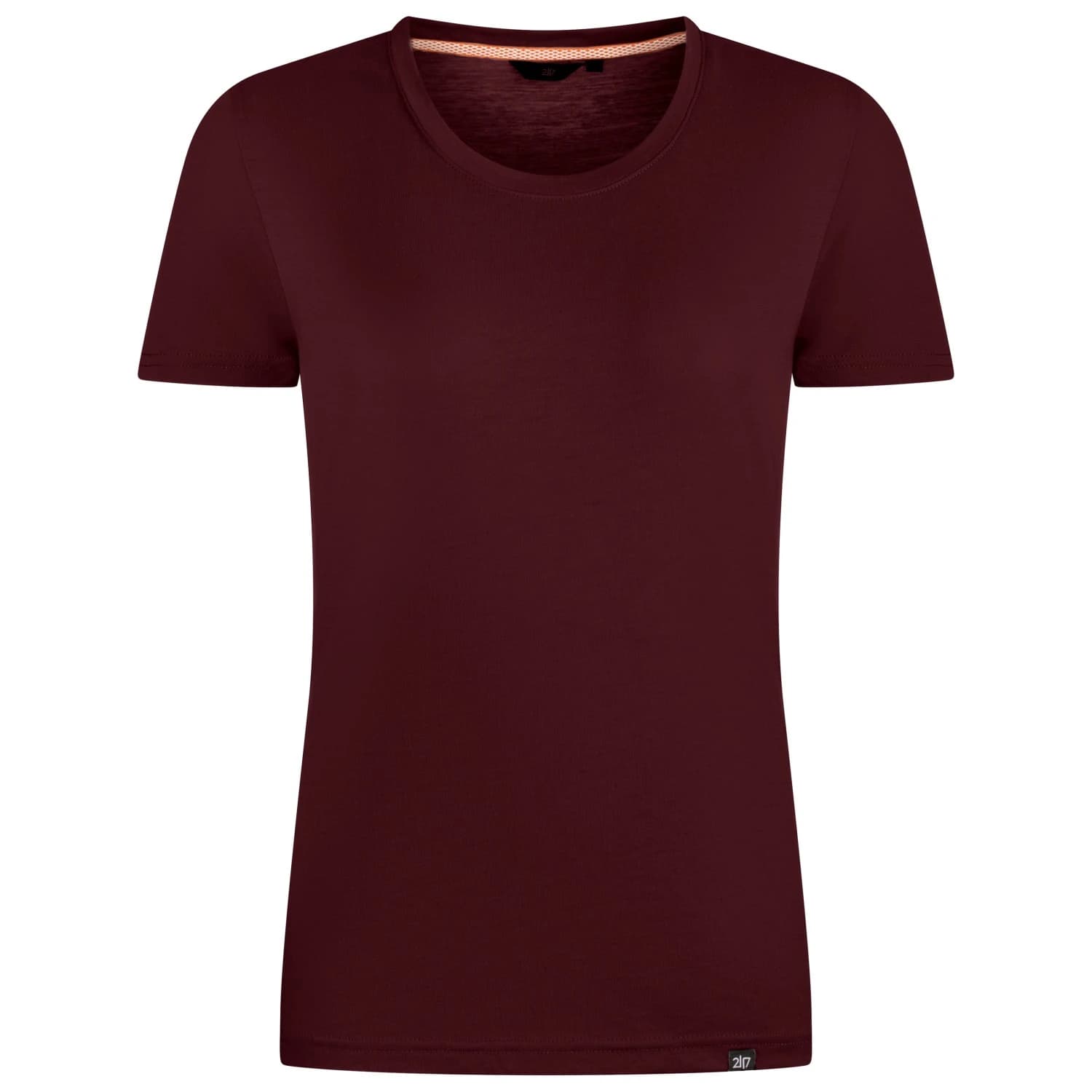 Дамска мериносова блуза 2117 of Sweden Women's Almo T-Shirt Sport shirt - Wine Red
