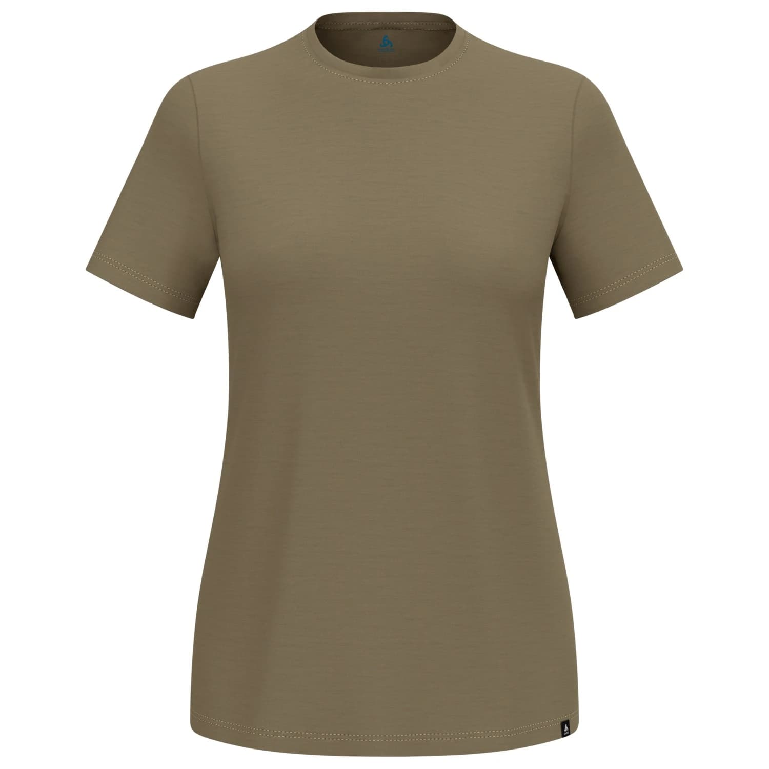 Дамска мериносова блуза Odlo Women's Merino 160 Plain T-Shirt Crew Neck S/S Merino shirt - Vetiver