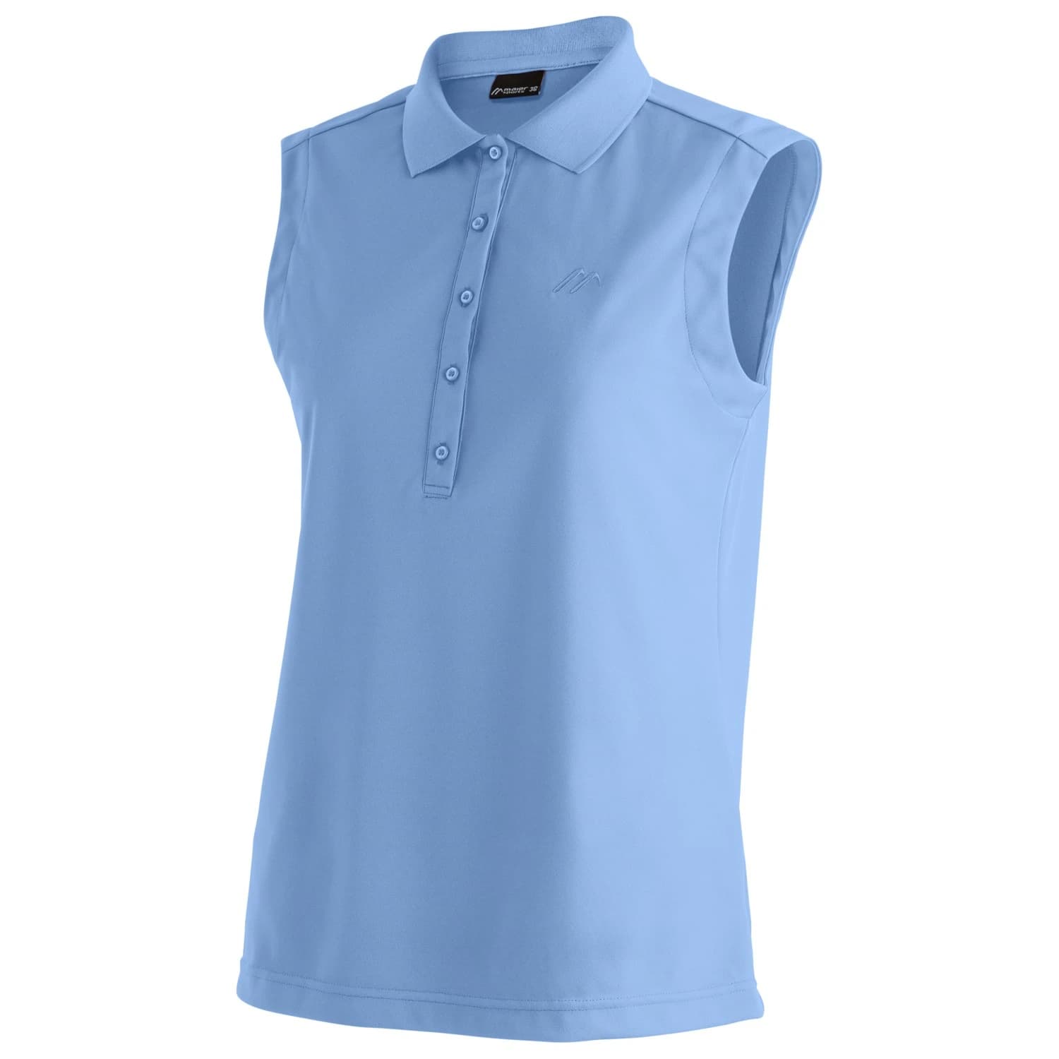 Дамска поло тениска Maier Sports Women's Ulrike Sleeveless Polo shirt - San Francisco Bay