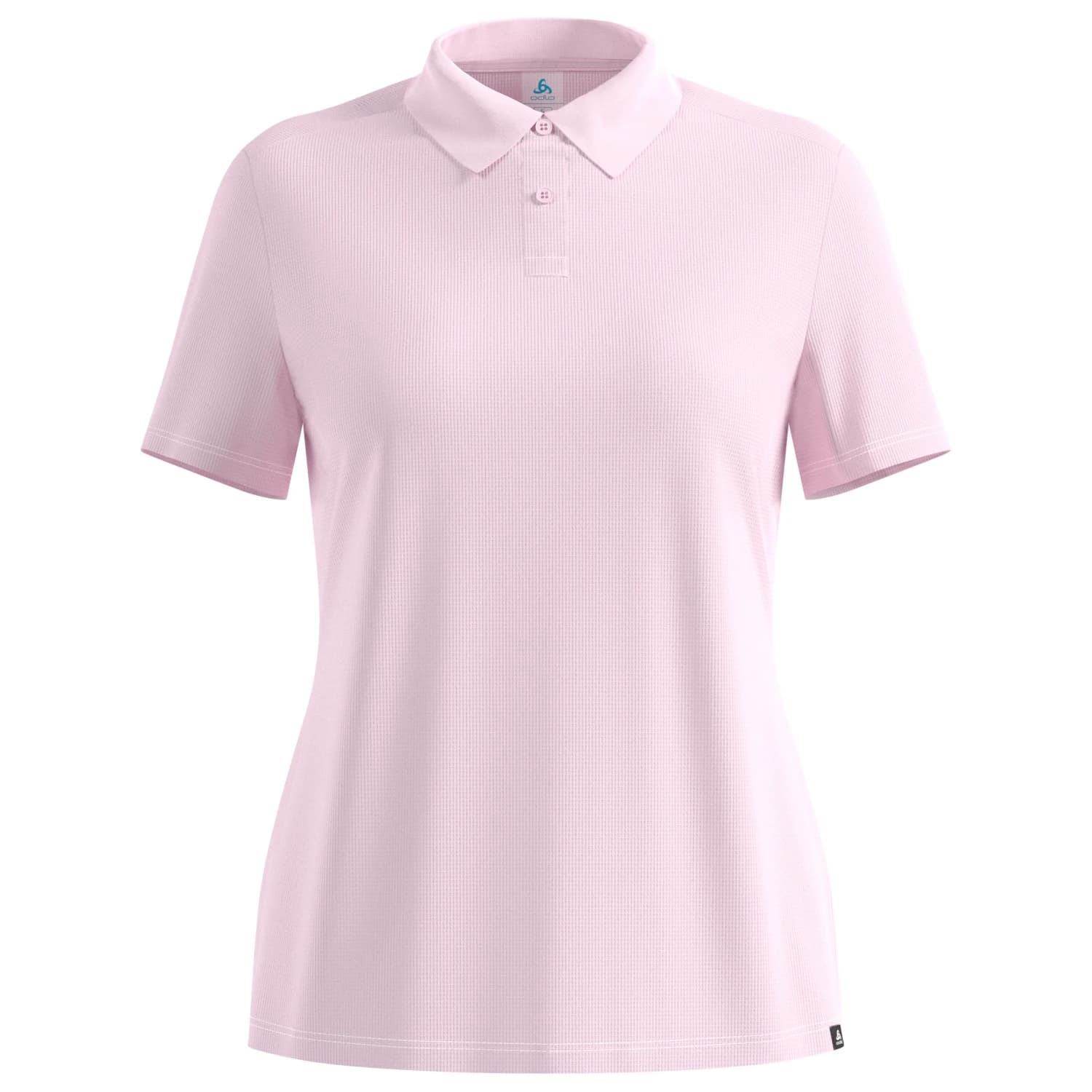 Дамска поло тениска Odlo Women's Cubic Light Polo Shirt S/S Polo shirt - Hyper Pink