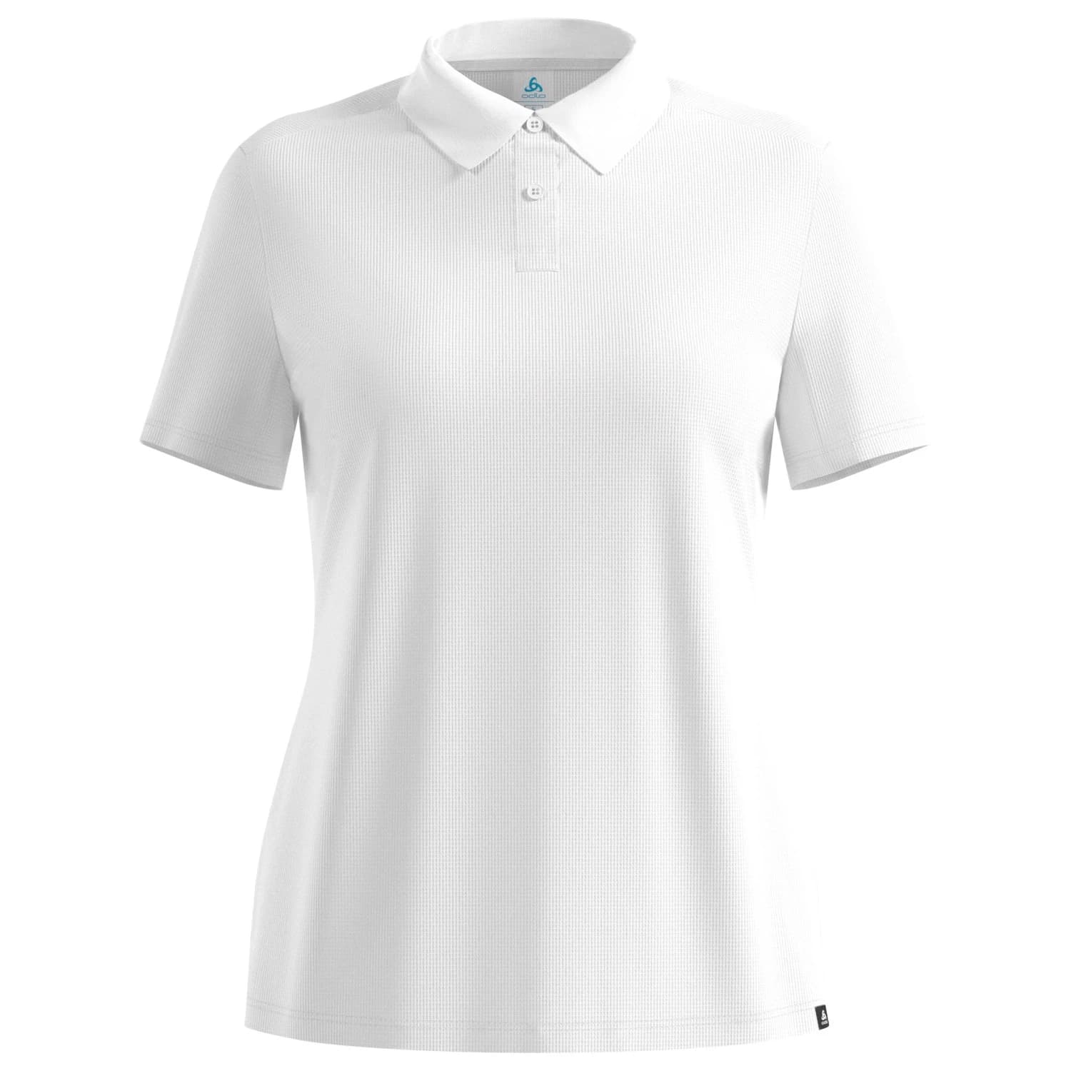 Дамска поло тениска Odlo Women's Cubic Light Polo Shirt S/S Polo shirt - White