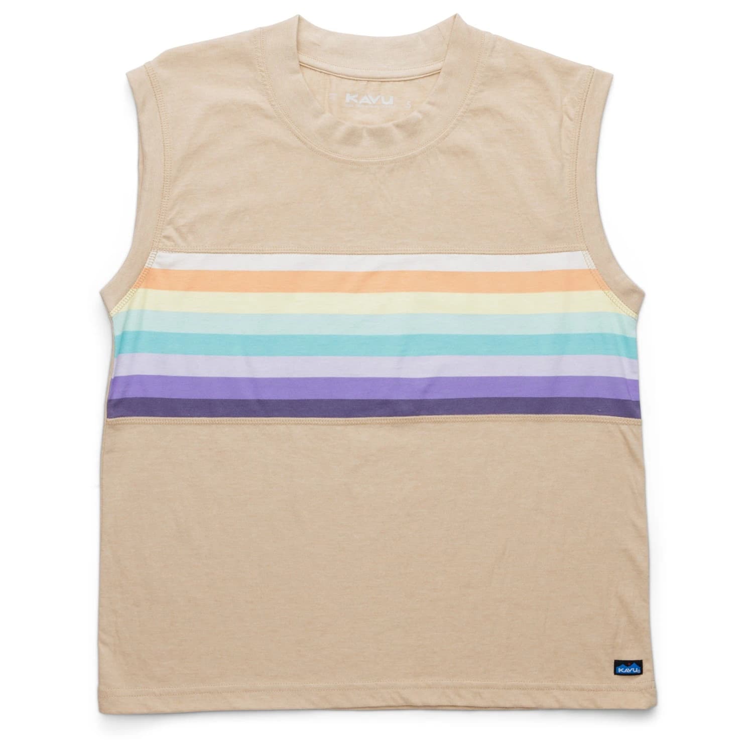 Дамски потник с широка презрамка KAVU Women's Tuva Tank top - Classic Beige