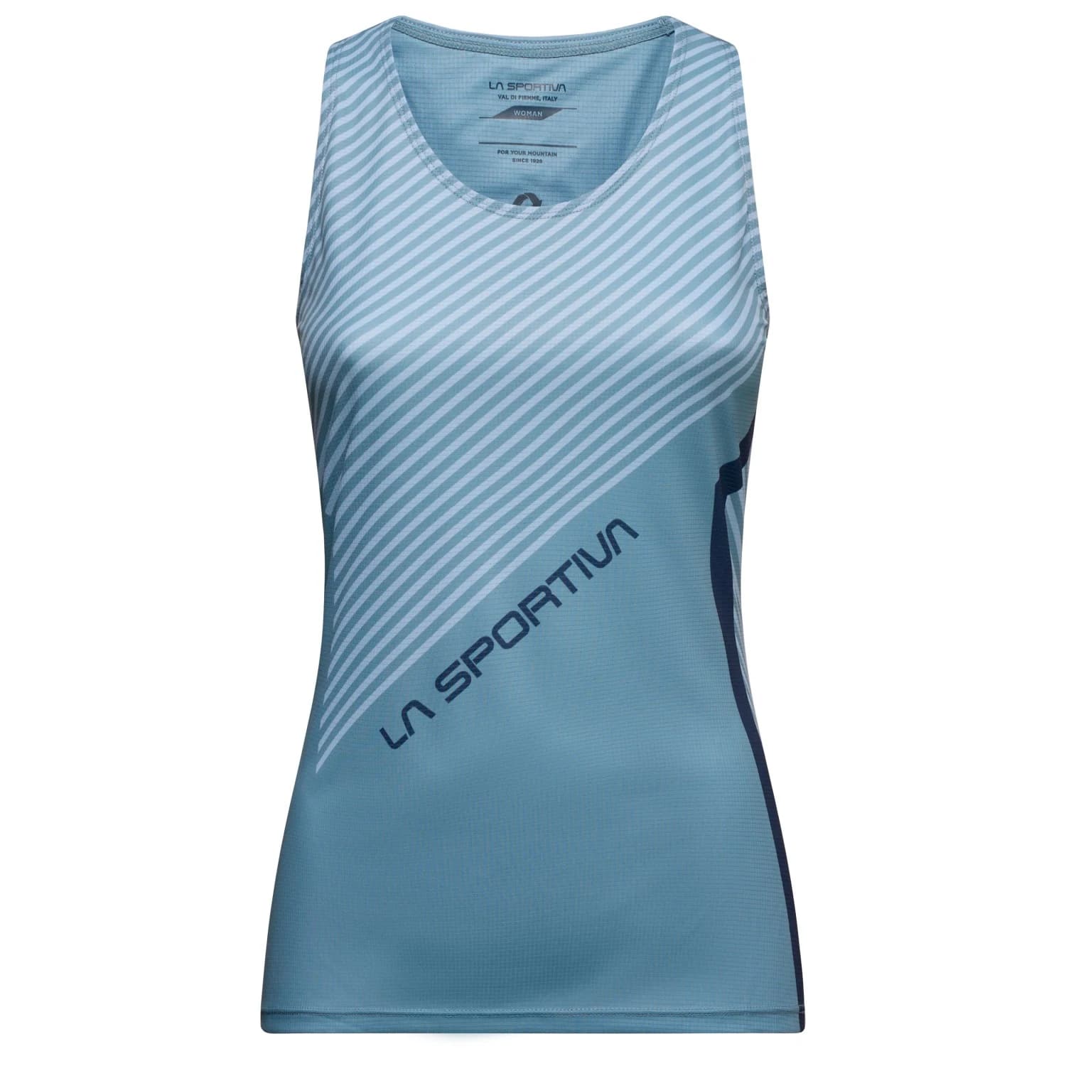 Дамска тениска La Sportiva Women's Flow Tank Running shirt - Limestone / Night Sky