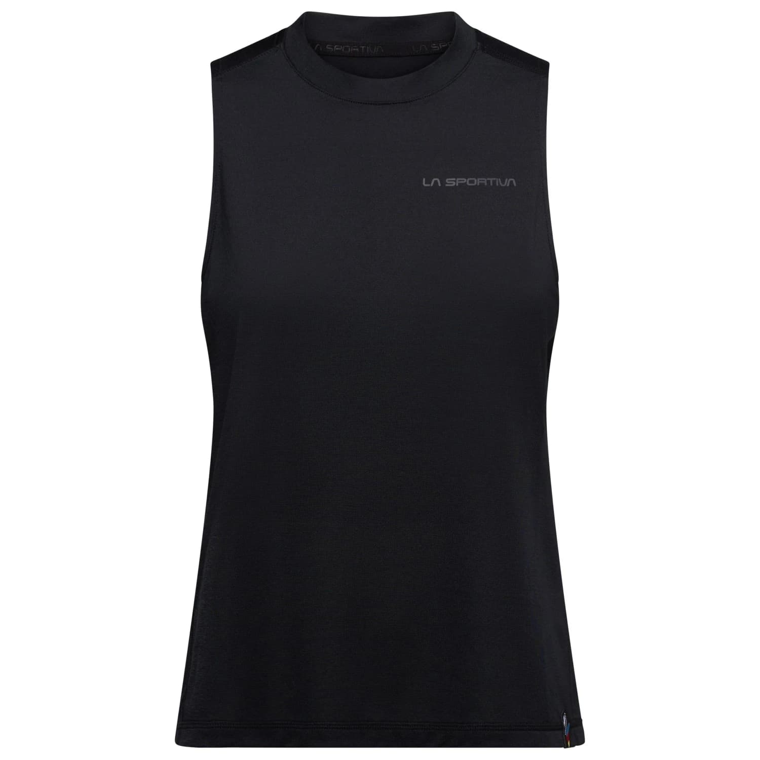 Дамски потник с широка презрамка La Sportiva Women's Just Right Tank Tank top - Black / Onyx
