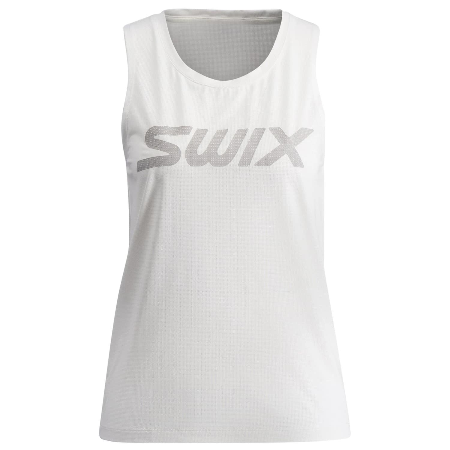 Дамски потник с широка презрамка Swix Women's Relay Tanktop Tank top - Bright White