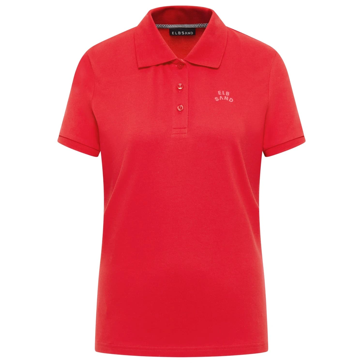 Дамска поло тениска ELBSAND Women's Stina Polo shirt - Barberry