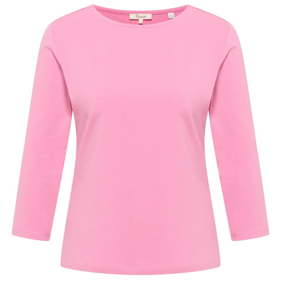 Дамска тениска Tranquillo Women's Jerseyshirt Jaadee T-shirt - Rose