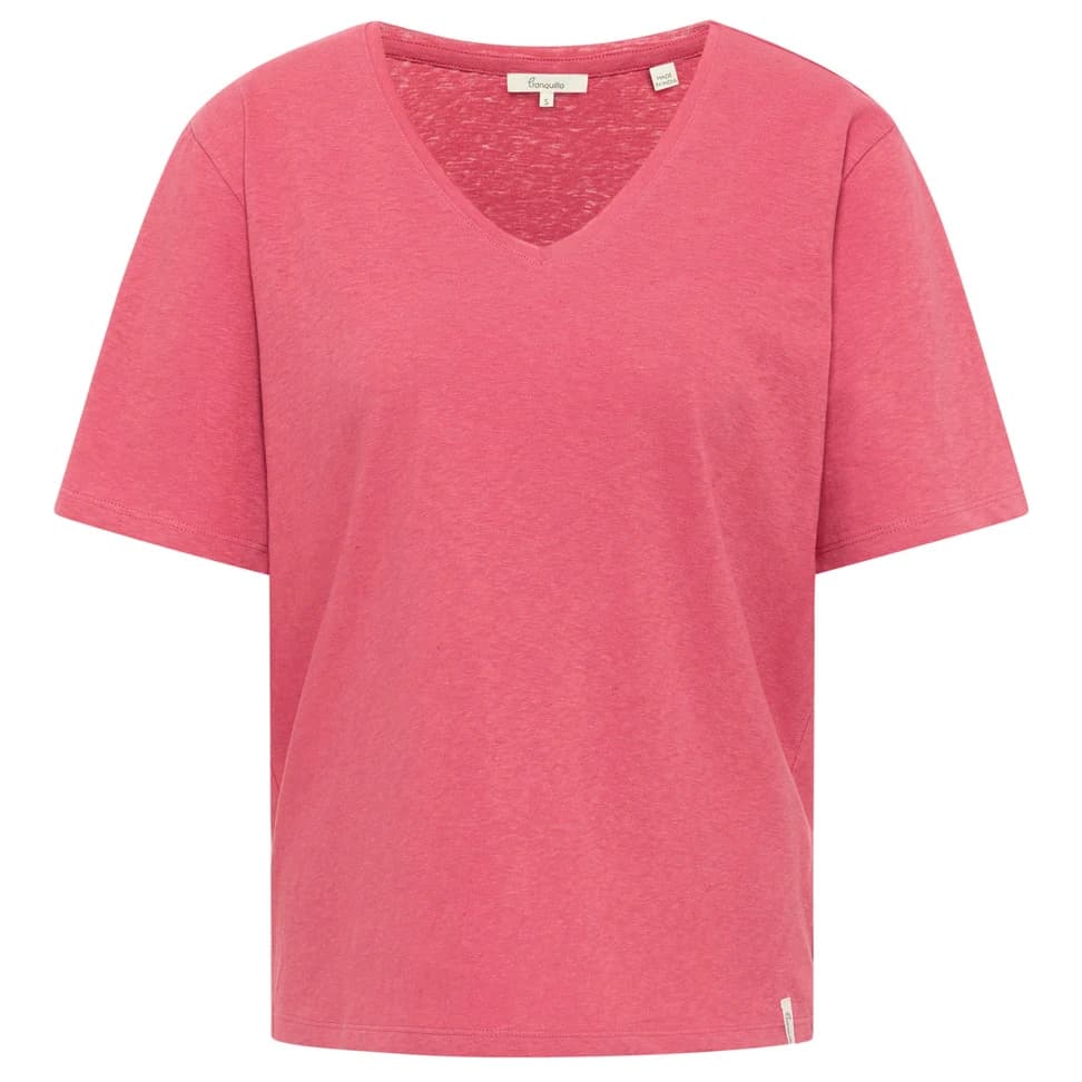 Дамска тениска Tranquillo Women's Jerseyshirt Liiz T-shirt - Holly Berry
