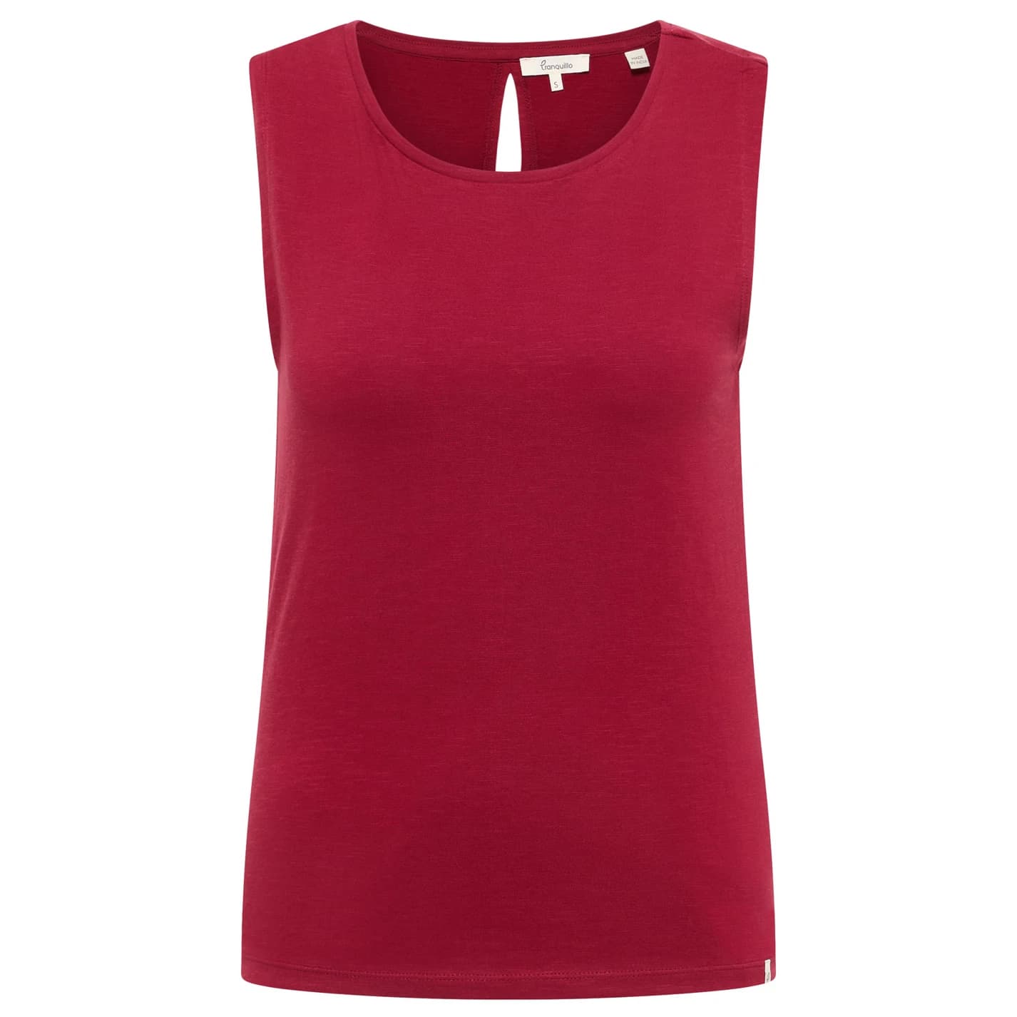 Дамска тениска Tranquillo Women's Jerseytop Junaa T-shirt - Tibetan Red