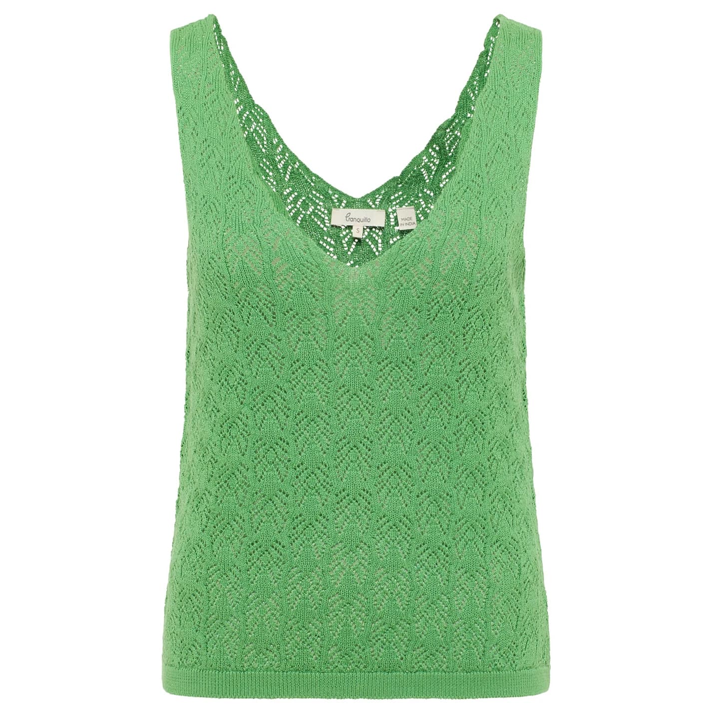 Дамски топ Tranquillo Women's Top Malaa Top - Peppermint Green