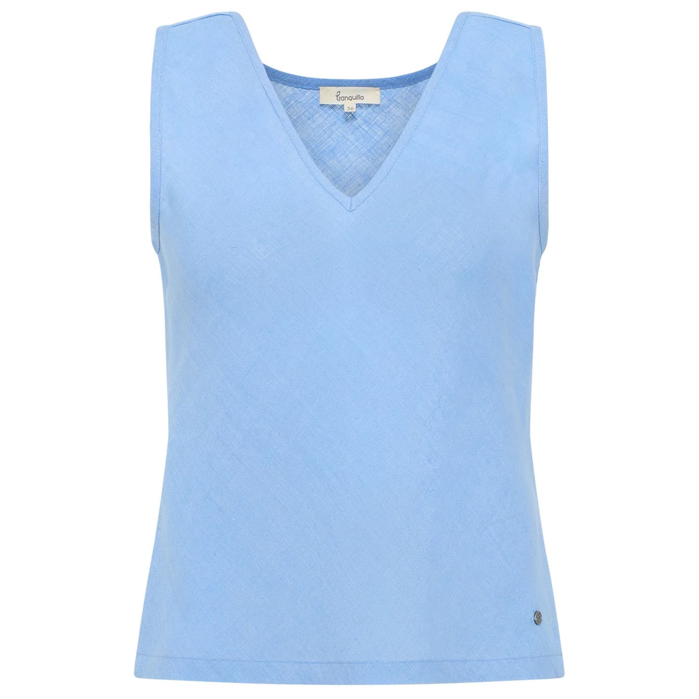 Дамски топ Tranquillo Women's Top Menaa Top - Vista Blue