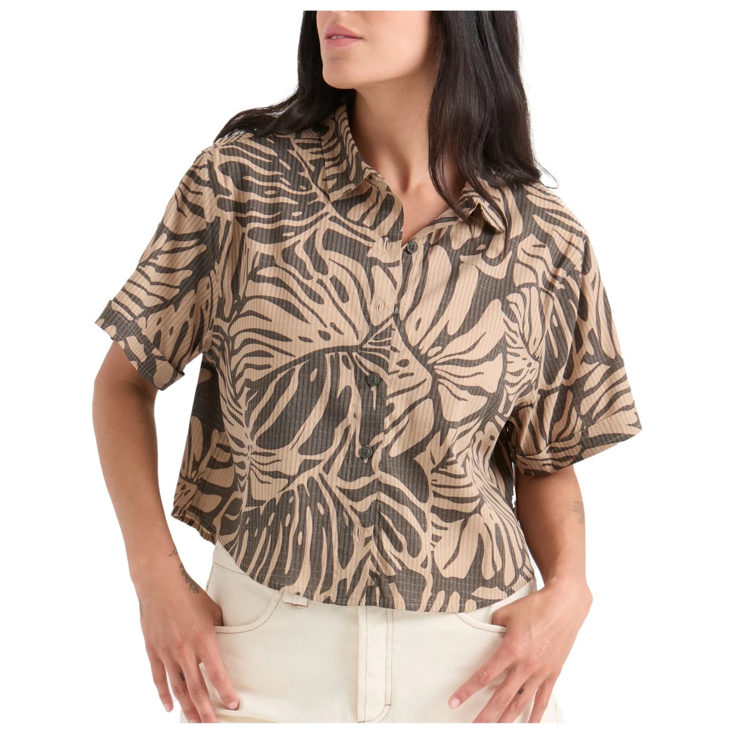 Дамска блуза Roark Women's Bless Up Camp Blouse - Khaki